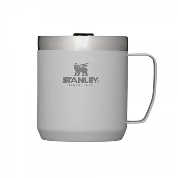 Stanley Klasik Paslanmaz Çelik Termos Bardak 0,35 LT Camp Mug Ash - Koyu Beyaz (Yeni)